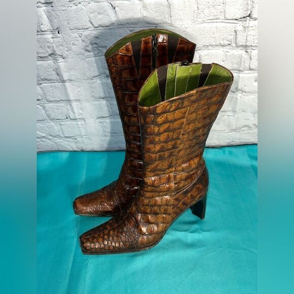 Donald Pliner Boots Womens Size‎ 9 M Made in Italy - Picture 2 of 13